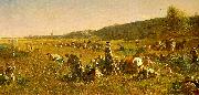 Jonathan Eastman Johnson The Cranberry Harvest on the Island of Nantucket oil on canvas